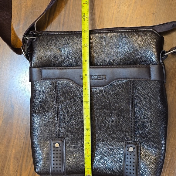 Weixier Men's Brown Crossbody Bag - Picture 9 of 10